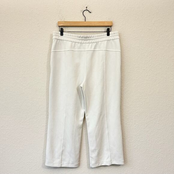 LULULEMON Softstreme Pants Ivory Cropped Relaxed Straight High Rise - Picture 2 of 14